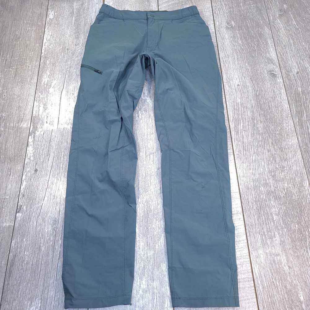 Mountain Hardwear Hiking Basin Pants Mens S Blue Gray Technical Outdoor Trekking